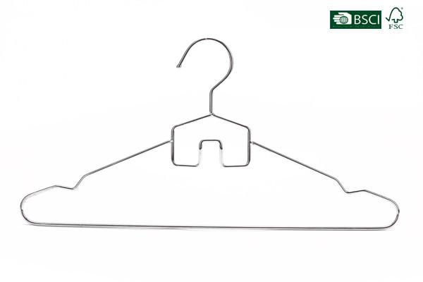 Betterall Superior Durable Antislip Chrome Metal Hanger for Shirt & Pant