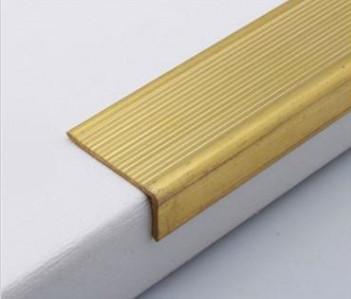 C38500 Brass Decorative Trim Anti Fade Extruded Copper L Shape Profile