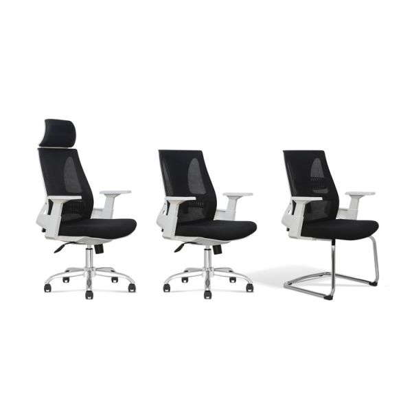 NS Office Rotating Mesh Office Swivel Chair 28 Kg Nylon Armrest