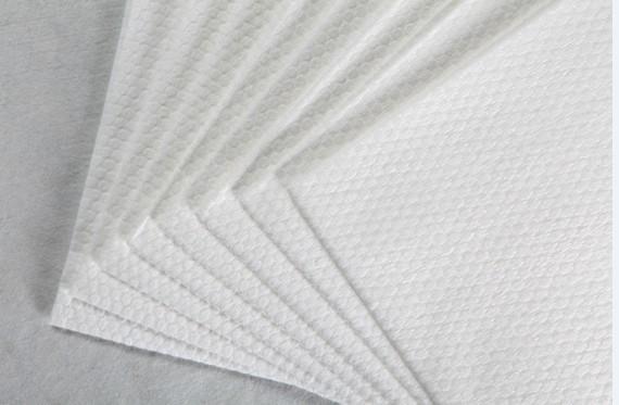 62g White 100%Viscose Spunlace Nonwoven Fabric Small Pearl Grain Cotton Tissue, Pads, Wet Wipes