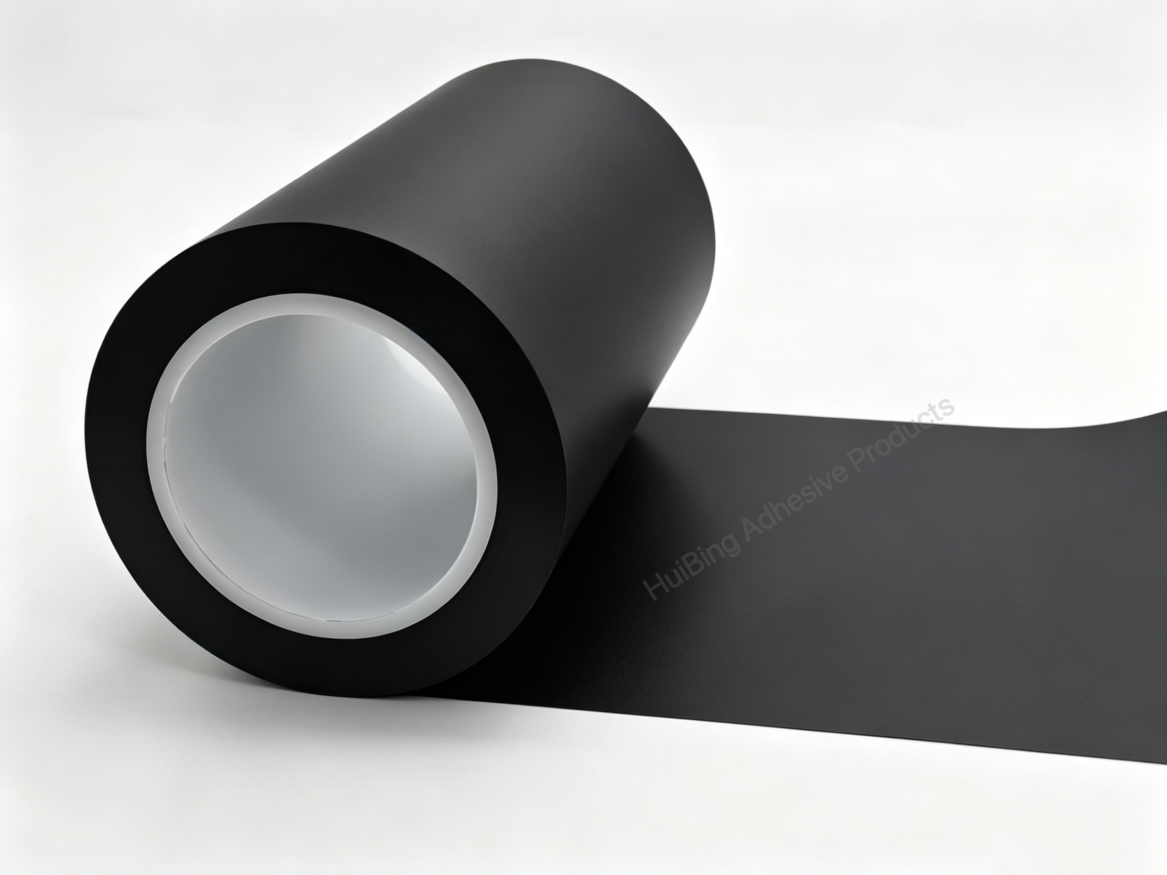 80μm Heat Resistant Black PI Tape for PCB Protection and Gold Finger Lamination