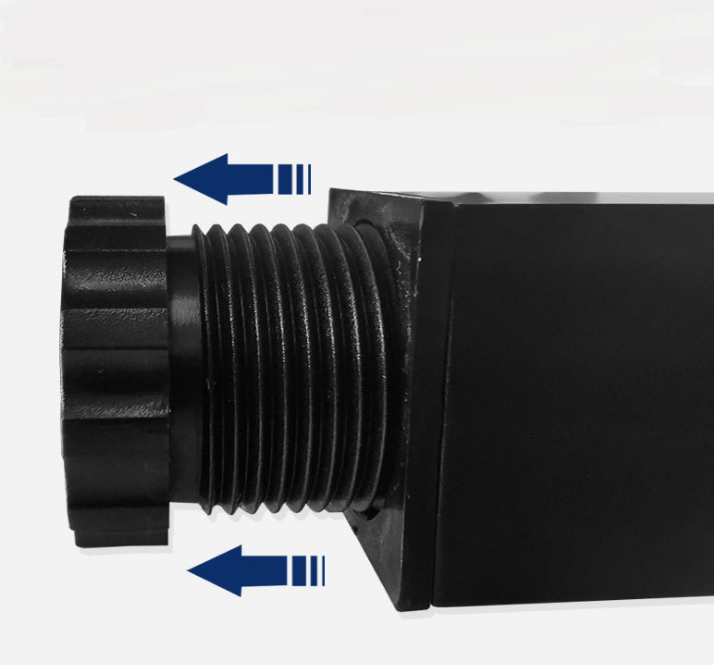 Регулируемый квадратный алюминиевый профиль Мебель ноги для современного дивана поддержки 25kg-100kg