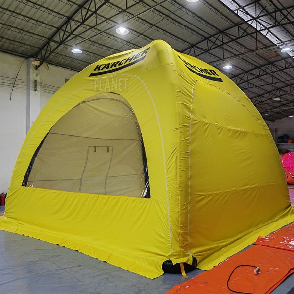 Tenda de aranha inflável de 4 pernas para exterior portátil Tenda inflável de mirante para publicidade promocional