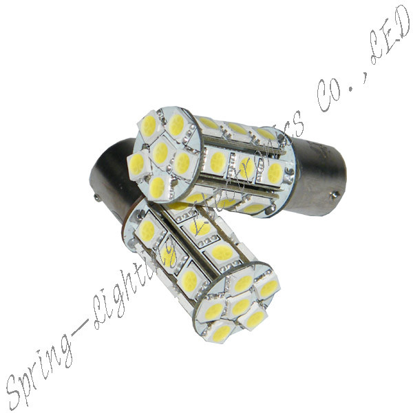 High Output 1156 / 1157 base, 24 pieces, 400lm, 300mA, 360 degrees LED automotive light