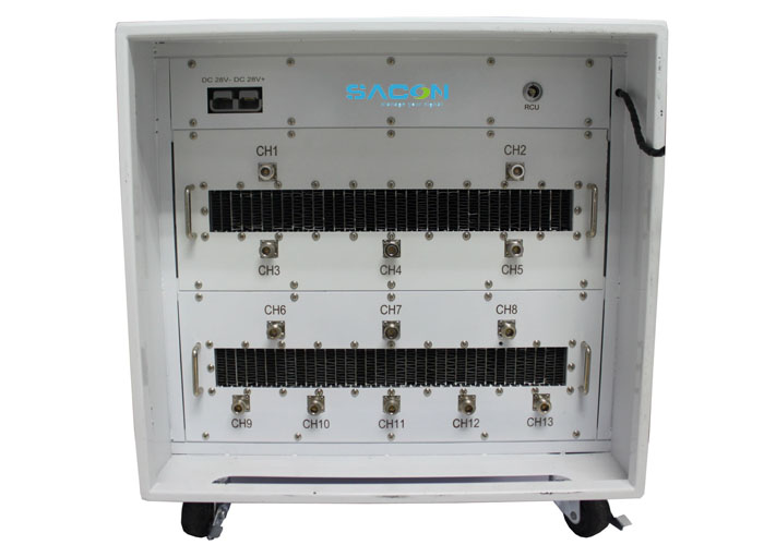 AC110-240V 1300 W DDS Джаммер с 13 амни-антеннами, 20 МГц - 3000 МГц