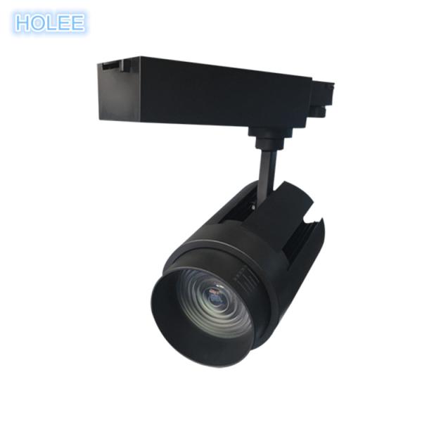 4000k  LED track light 30W focus track spot CRI 85 free adjust lens with 5 years warranty