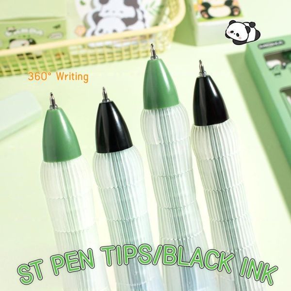 Creative Panda Rotating Gel Pen 0.5mm ST Tips Soft Grip Neutral Pen