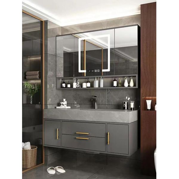 YALIG Luxury Bathroom Furniture Cabinet with Customized Color and 38-46 in Width