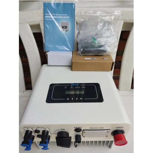Deye New SUN-4K-G04 P1-EU-AM1 4kW Single Phase 1 MPPT Solar Energy  4kW on Grid PV System String Inverter