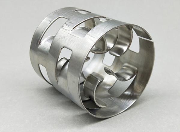 SS304 Metal Tower Packing Pall Ring 25mm 38mm For Adsorption / Scrubbing