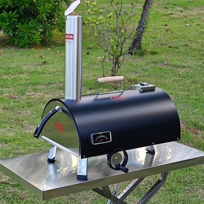 12 Wood Pellet Portable Outdoor Pizza Oven Includes Pizza Stone Peel Scraper Scoop