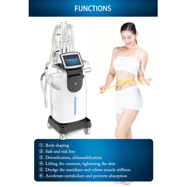 40K Cavitation Vacuum Roller Massage  Slimming Vela Shaping Machine