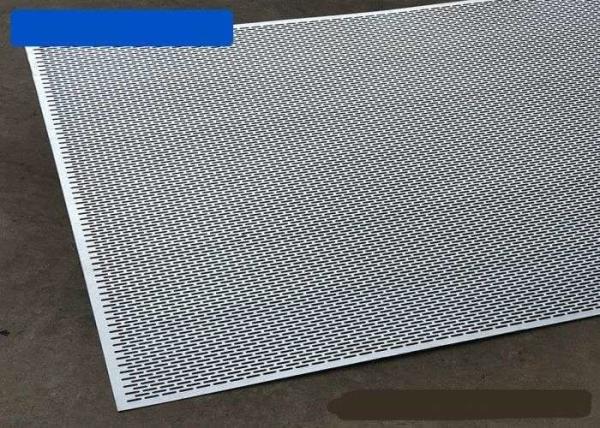 2A12 Multipurpose Aluminium Perforated Plate Security Mesh Anti Corrosion
