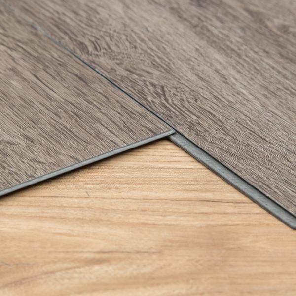 EVA Compounded Vinyl PVC Flooring , Luxury Pvc Plank Covering Economical Click