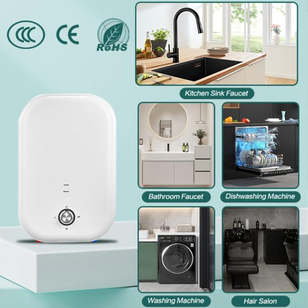 Pump Instant Portable Tankless Electric Shower Hot Water Heater With Pump For Bath Shower