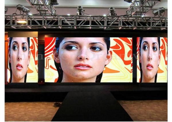 Church Customized Led Video Screen Rental P3 High Resolution Meanwell Power Supply