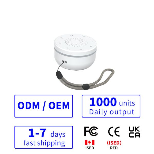 1W Light Power White Noise Sound Machine 40mm 4Ω 5W Speaker Unit AC Adapter Power Source for Soothing Baby Crying