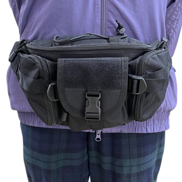 Four Seasons Durable Fanny Pack Bolsa de cintura colorida para acampar último diseño