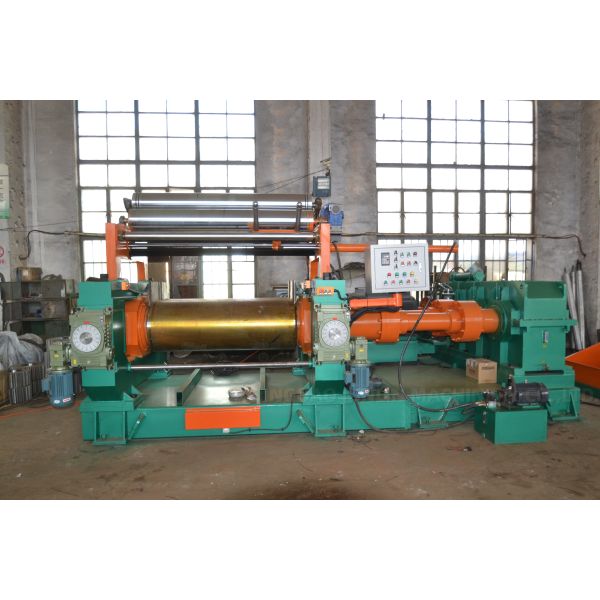 Open Type Two Roll Rubber Mixing Mill Machine With CE Certificate