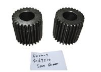 vitesse de Sun de réducteur de transmission de 3069514 9742777 pièces d'engrenage planétaire pour l'excavatrice de HITACHI EX200-5 EX200-3
