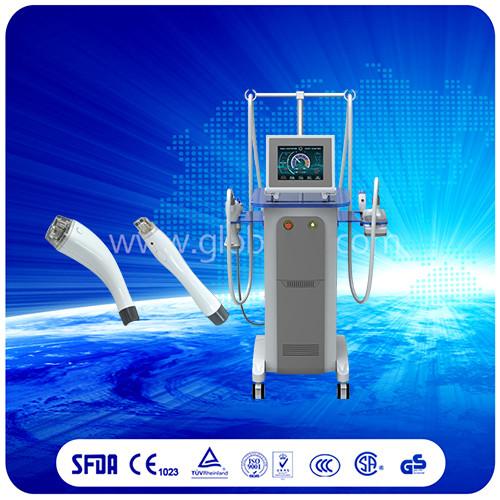 Safely  Vacuum Slimming Machine combine Vacuum suction RF + Infrared Light + Roller