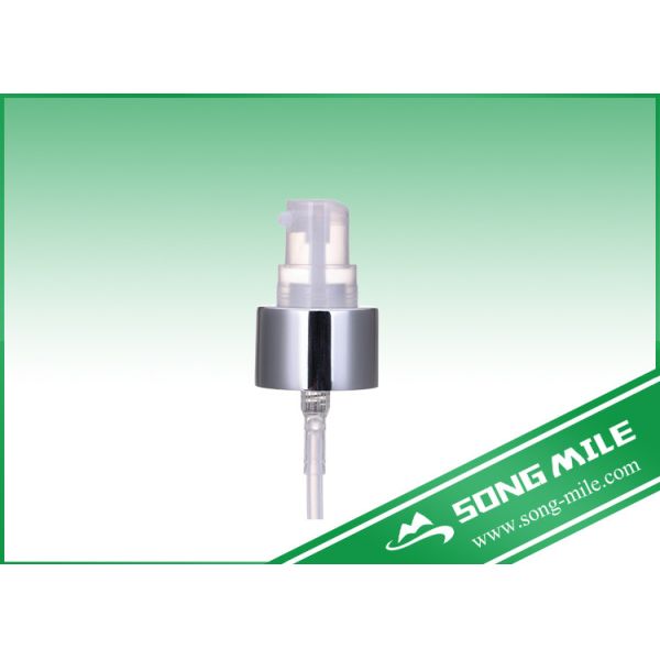 24/410 Silver Coating Make up Cream Lotion Pump for Beauty Cosmetic