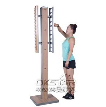 new generation wood fitness equipment  for old people