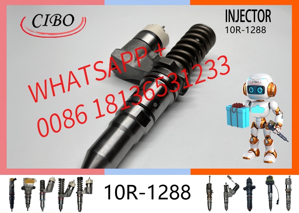 original 10R-1288 Diesel Fuel Injector for  3508 3512 3516 3508C 3512C 3516C Engine Replacement for OEM 392-0206 20R-1270 250-1306 Injector Assembly original new injector