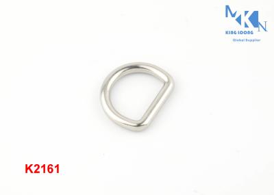 Custom Logo 15mm Size D Ring Buckle Handbag Hardware For Pet Strap Durable