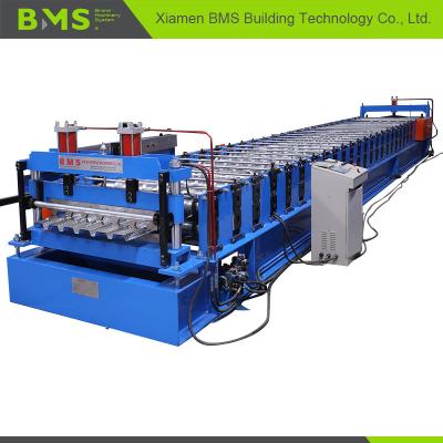 Plataforma do metal do GV do CE ISO9001 que forma a máquina, telha de assoalho que faz a máquina 5.5kw+3kw