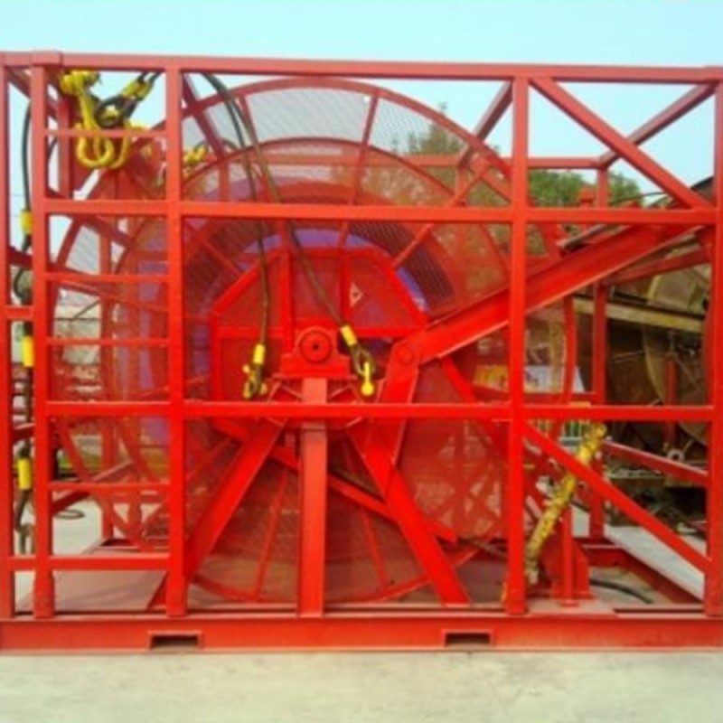 OEM Hydraulic Drive Coiled Tubing Reel Custom Designs CT Reel High Capacity