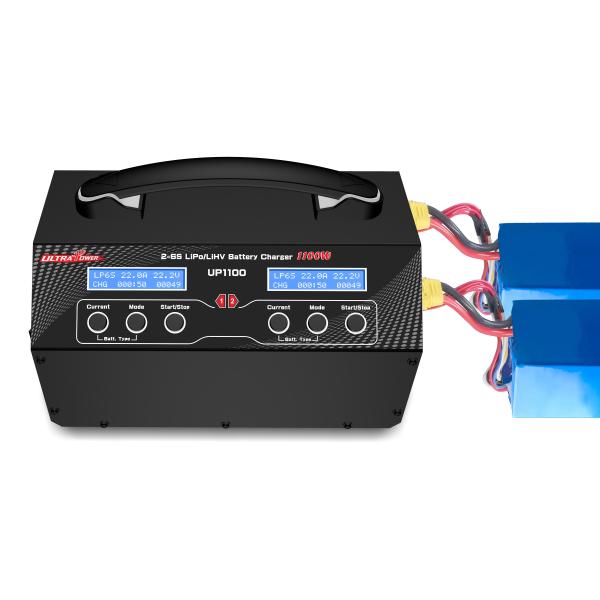 UP1100 AC DUO 2X550W UAV Battery Charger Drone Lipo Charger 1100W