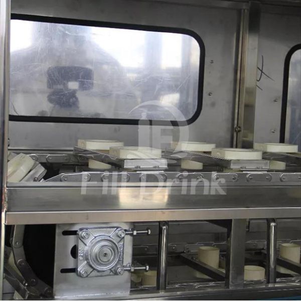 Stainless Steel 5 Gallon Water Filling Machine Double Line Sterile Water Washing