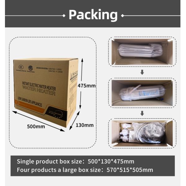 ODM Induction Based Water Heater 8KW Portable Electric Hot Water Heater CCC