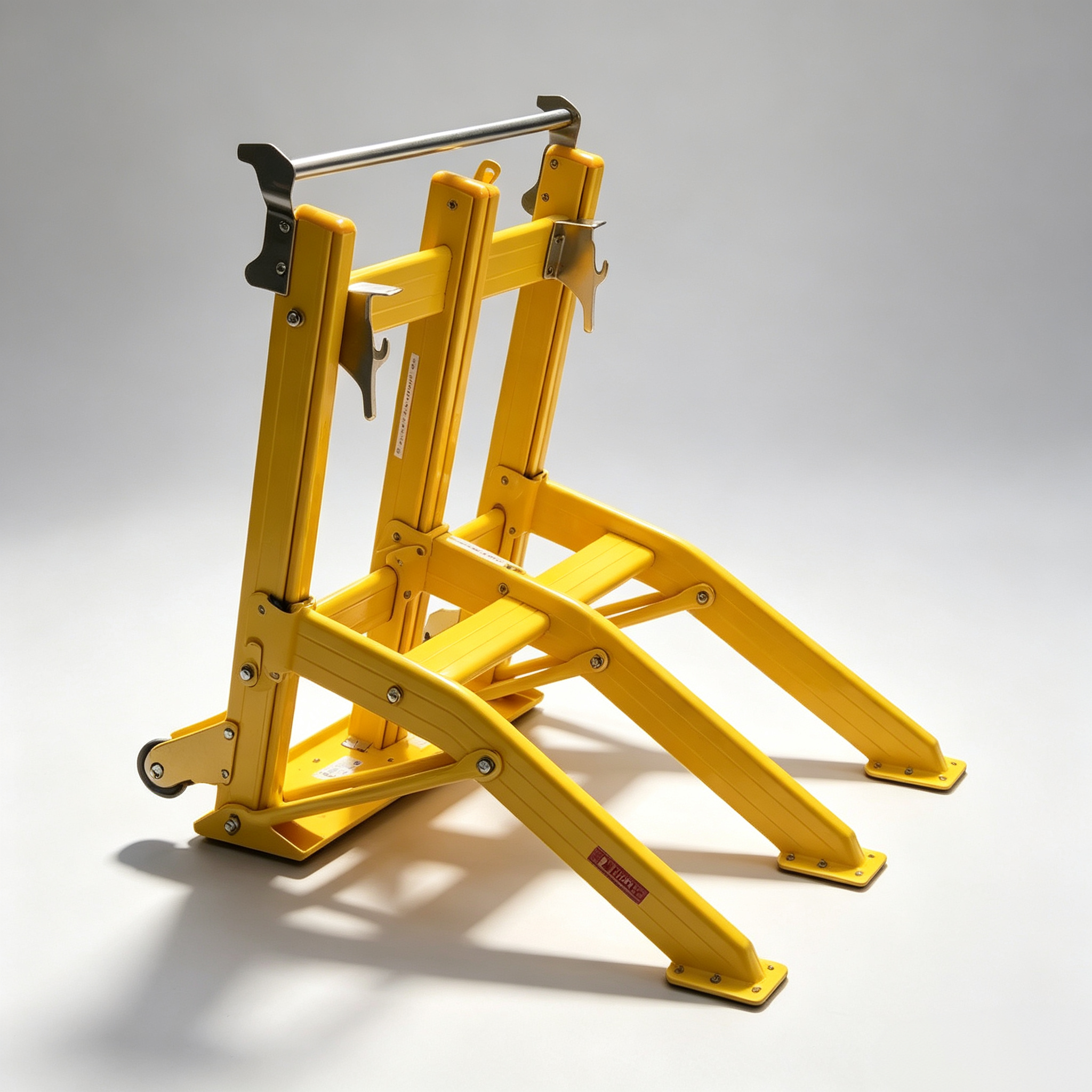 25kg Lightweight Foldable Vehicle Security Barrier with 8.7m Stopping Distance for Temporary Work Zones