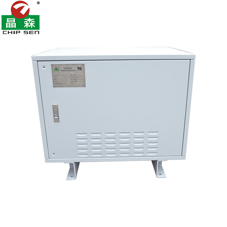 EI480 Three Phase Isolation Transformer 480V To 240V Dry Type Custom KVA