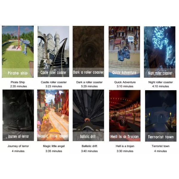 Electric System Virtual Reality Simulator Shooting Game Machine With 360 Degree Rotation