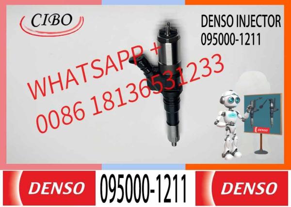 New Diesel Fuel Injector 095000-1210 095000-1211  6156-11-3300  for KOMATSU Excavator