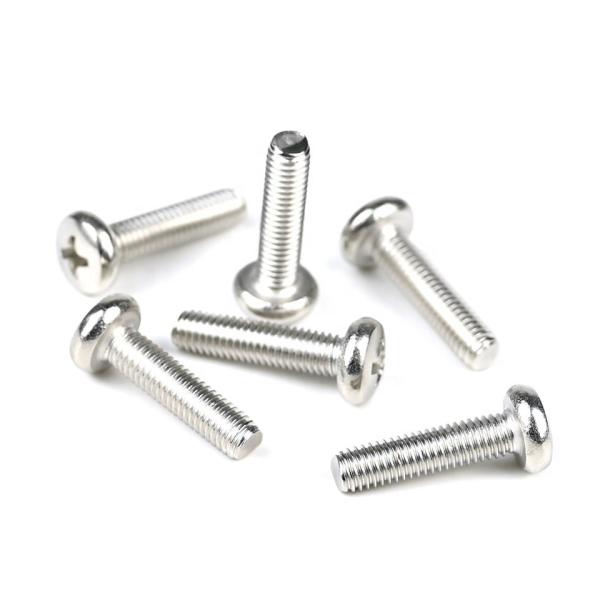 Fácil instalação M5 X 20mm cabeça de panela DIN 7985 Phillips para prateleiras de mercadorias