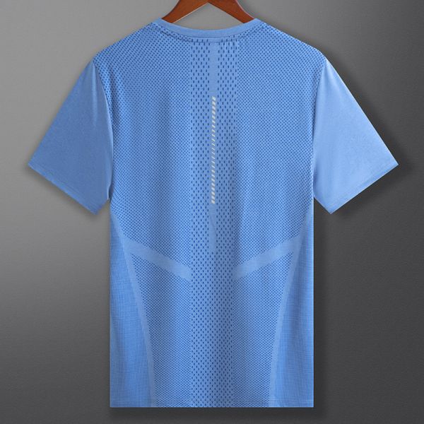 Quick Drying Sports T Shirt Ice Silk Short Sleeve S Fitness Clothes
