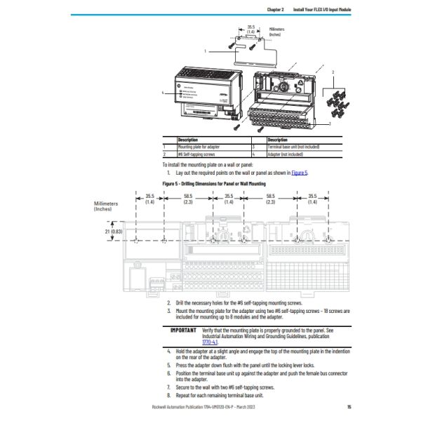 100% New Allen Bradley 1794-IRT8XT Flex XT 8 Point Thermocouple RTD Module