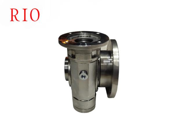 Rd63 304 Worm Gear Reducer Stainless Steel Large Torque Easy To Clean