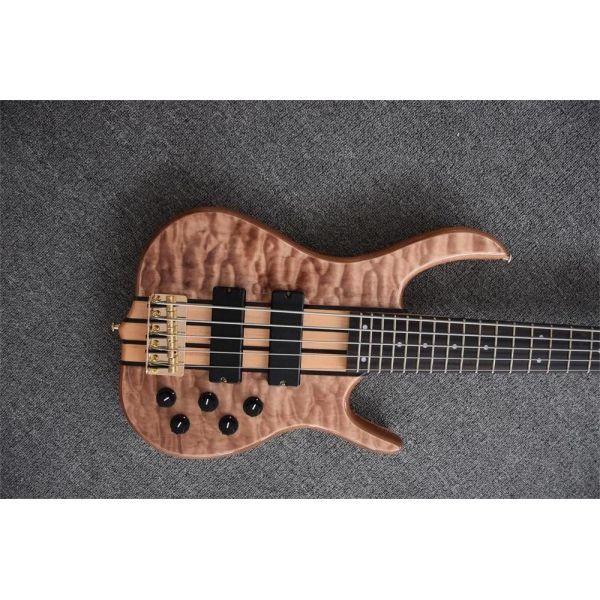 5 string bass guitar Smith bass bass Bolt on neck Custom for buyer with maple neck and black inlay