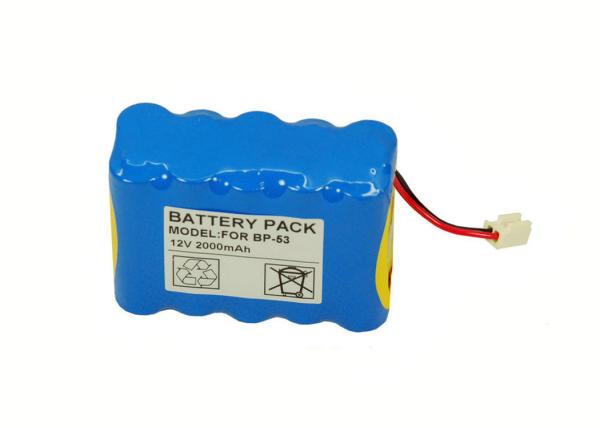 12V 2000mAh NI-MH Infusion Pump Battery For TOP-5300 TOP-3300 TOP-2200