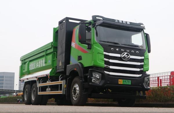 2023 SAIC Hongyan H6 Electric Tipper Truck EV Mining Transportation Heavy Truck Rear Camera 360° Drive type 8X4 Chinese