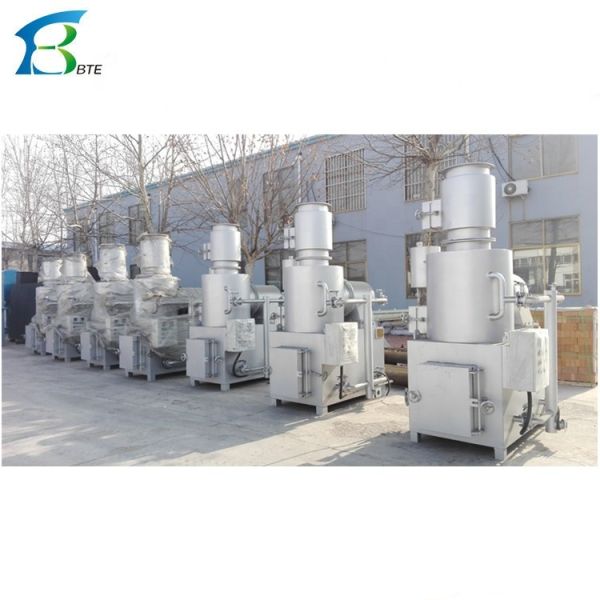 Услуги по обслуживанию и ремонту на местах Завод по переработке отходов Пиролизный сжигатель