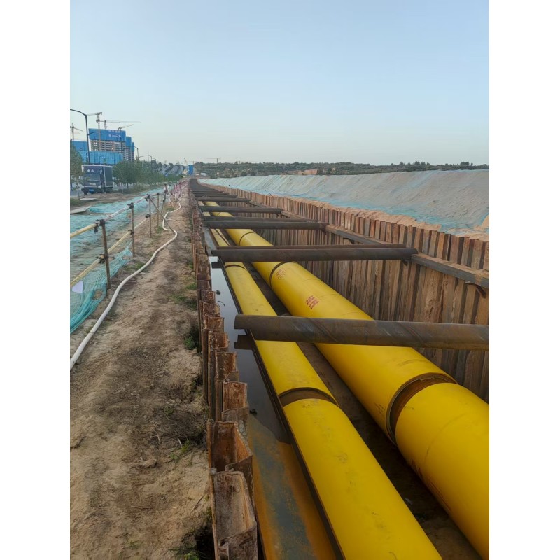 HDPE Plastic Jacket Pipe Pre-Insulated Pipe Casing Extrusion Line
