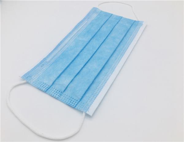 Dust Free Ear Loop Mount 3 Ply Non Woven Face Mask