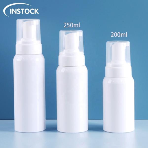 Round PET Foam Pump Bottle 200ml 250ml 300ml For Cosmetics Packaging