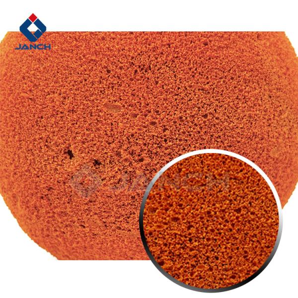 Sponge Rubber Concrete Pump Cleaning Ball Customized DN125